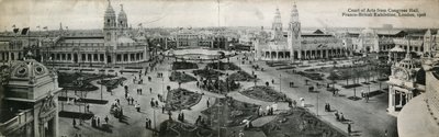 Tribunal das Artes do Congresso Municipal, Exposição Franco-Britânica, Londres, 1908 de English Photographer