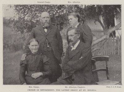 Cronje na aposentadoria, o último grupo em Santa Helena de English Photographer