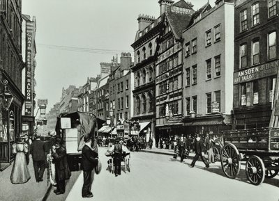 Crosby Hall, Bishopsgate: lado leste, Londres, 1890 de English Photographer