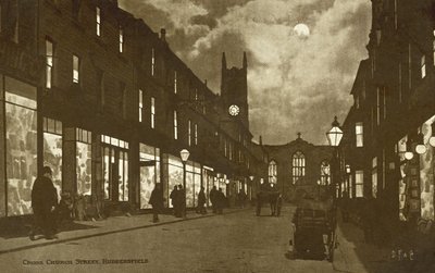 Rua transversal da igreja, Huddersfield de English Photographer