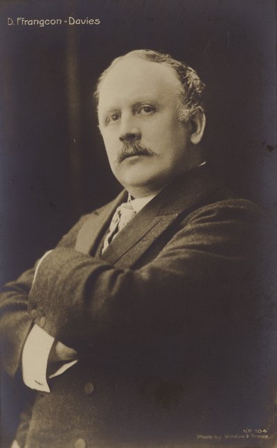 David Ffrangcon-Davies, cantor barítono galês (1855-1918) de English Photographer