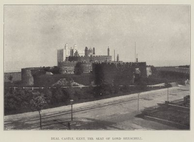 Deal Castle, Kent, a sede do Senhor Herschell de English Photographer