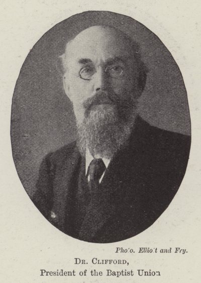 Dr. Clifford, Presidente da União Batista de English Photographer