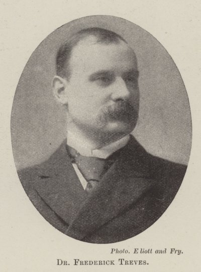 Dr. Frederick Treves de English Photographer
