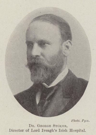 Dr. George Stoker, diretor do hospital irlandês Lord Iveaghs de English Photographer