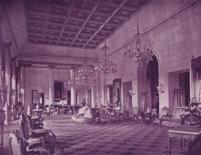 Sala de desenho, casa do governo, Calcutá de English Photographer