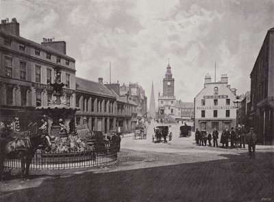 Dumfries, rua principal de English Photographer