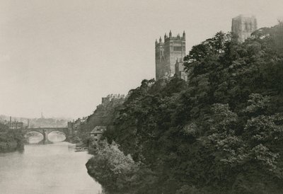 Catedral de Durham, da Ponte Prebend de English Photographer