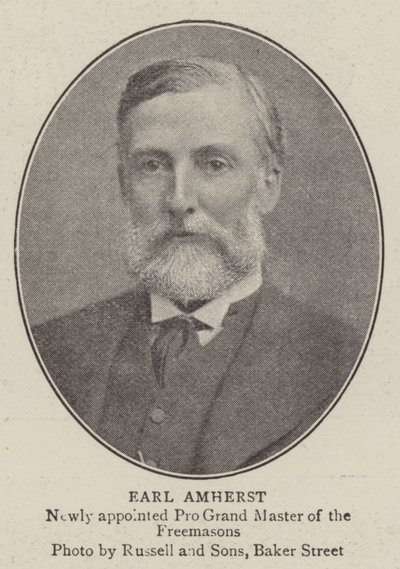 Earl Amherst de English Photographer