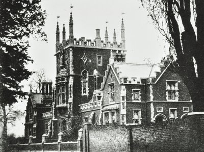 Escola Elizabetana, Broomhouse Lane: exterior, 1880 de English Photographer