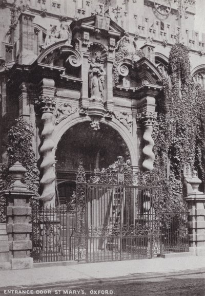 Entrada, porta, st marys, oxford de English Photographer