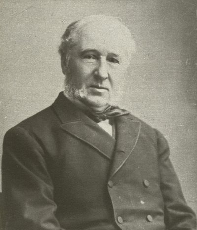 Frederick Greenwood, editor do Pall Mall Gazette (foto a p/b) de English Photographer