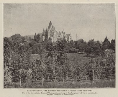 Friedrichshof, a imperatriz Fredericks Palace perto de Homburg de English Photographer