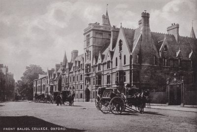 Frente Baliol College, Oxford de English Photographer