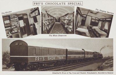 Trem Especial Chocolate Frys (foto a p/b) de English Photographer