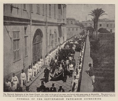 Funeral do Patriarca Centenário Sophronios de English Photographer