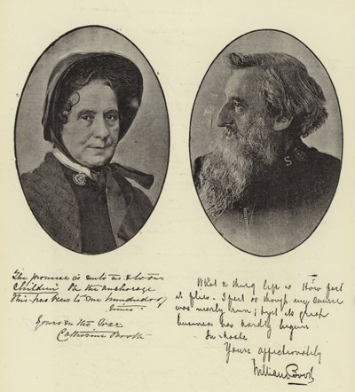 O general Booth e a senhora Booth de English Photographer