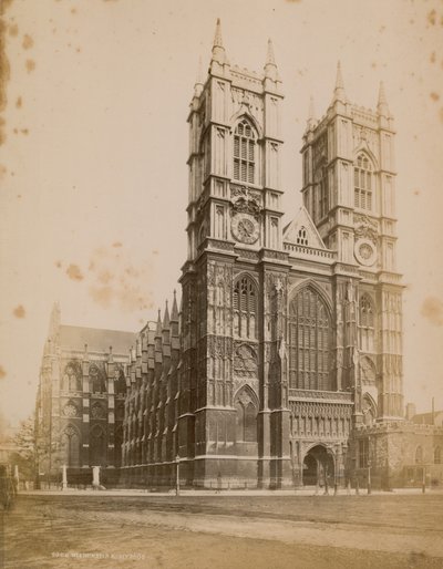 Visão geral, de, abadia westminster de English Photographer