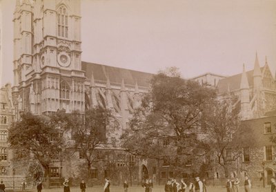 Visão geral, de, abadia westminster de English Photographer