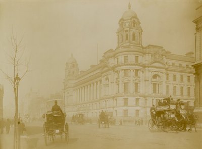 Visão geral do novo Escritório de Guerra em Whitehall de English Photographer