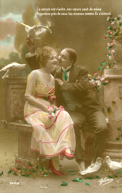 Cartão postal de glamour de English Photographer