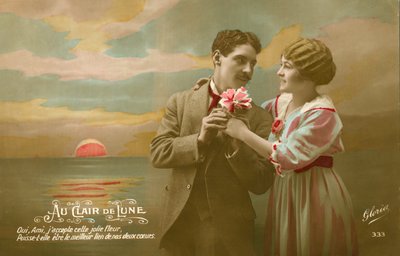 Cartão postal de glamour de English Photographer