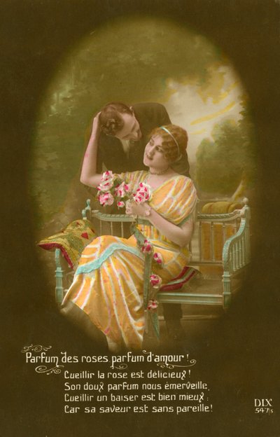 Cartão postal de glamour de English Photographer