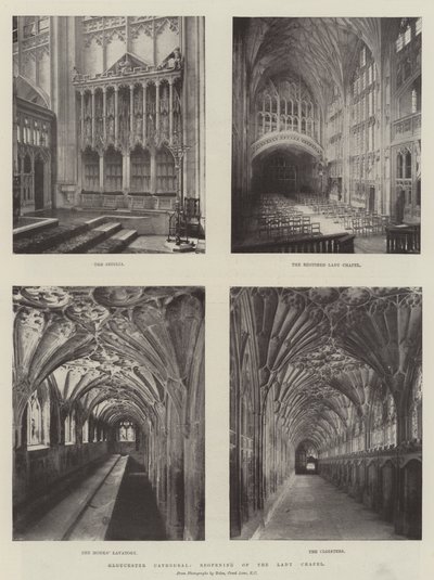 Catedral de Gloucester, Reabertura da Capela da Senhora de English Photographer