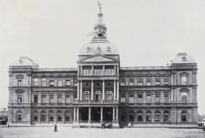 Edifício do Governo, Pretória (foto a p/b) de English Photographer