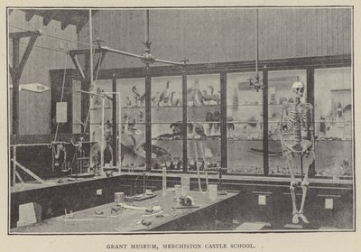 Museu Grant, Escola do Castelo de Merchiston (gravura) de English Photographer