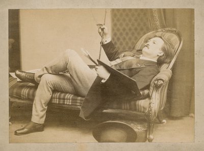 Gustave Dore, por volta de 1860 de English Photographer
