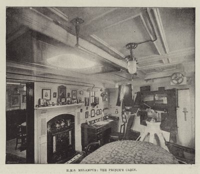 HMS Melampus, o Cabine Princes de English Photographer
