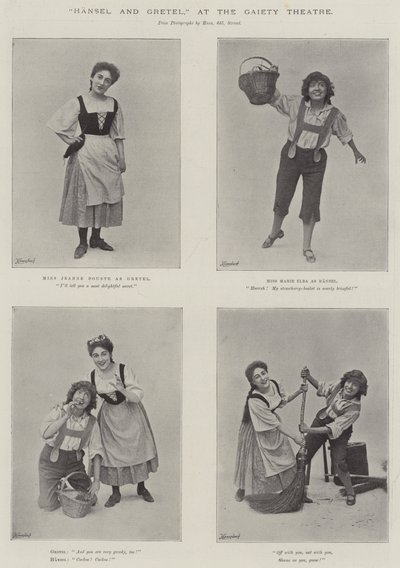 Hansel e Gretel, no Teatro Gaiety de English Photographer