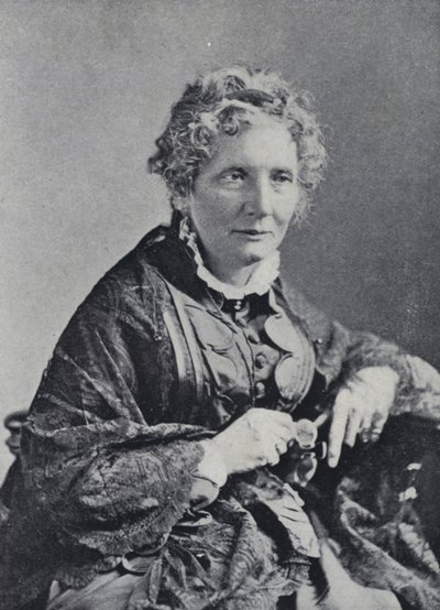 Harriet Beecher Stowe (foto a p/b) de English Photographer