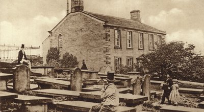 Haworth Parsonage nos dias do Brontes de English Photographer