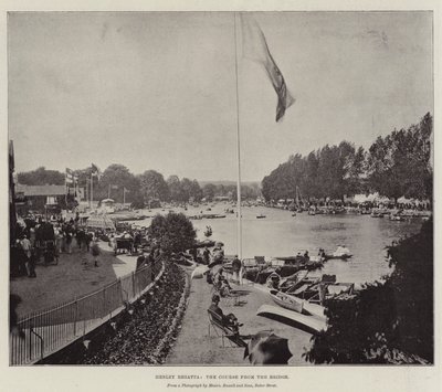 Henley Regatta, o curso da ponte de English Photographer
