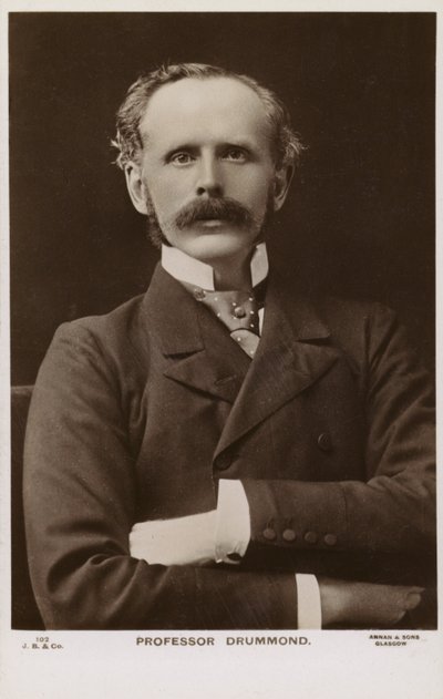 Henry Drummond (1850-1897), evangelista escocês, escritor e conferencista de English Photographer