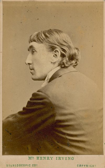 Henry Irving, ator de English Photographer