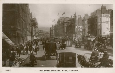 Holborn olhando para o leste, Londres de English Photographer