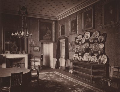 Holland House, Londres: Sala de Jantar (foto a p/b) de English Photographer