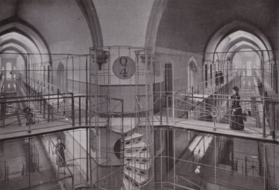 Gaol de Holloway, vista interior de English Photographer
