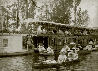 Casa-Barcos em Henley (foto a p/b) de English Photographer