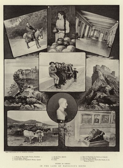 Na terra do nascimento de Napoleons de English Photographer
