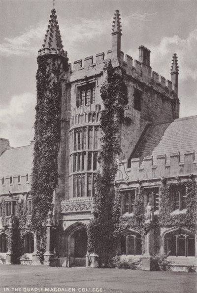 No Quadrilátero Magdalen College de English Photographer