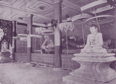 Dentro do pagode, Rangoon de English Photographer