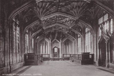 Escola de Divindade Interior, Oxford de English Photographer