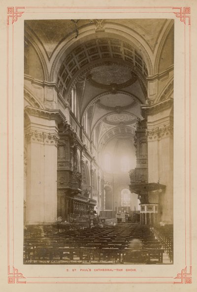 Interior, de, st, pauls, catedral de English Photographer