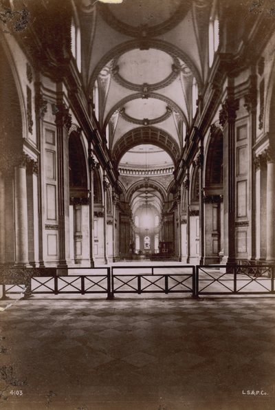 Interior, de, st, pauls, catedral de English Photographer