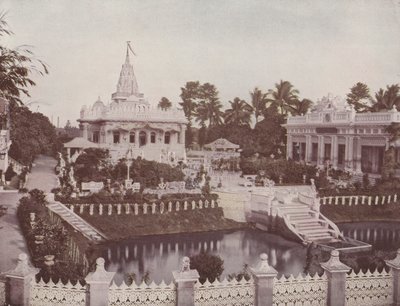 Templo Jain, Calcutá (foto colorida) de English Photographer
