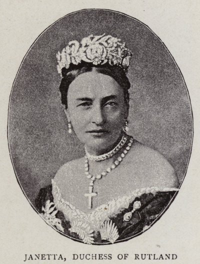 Janetta, duquesa de Rutland de English Photographer